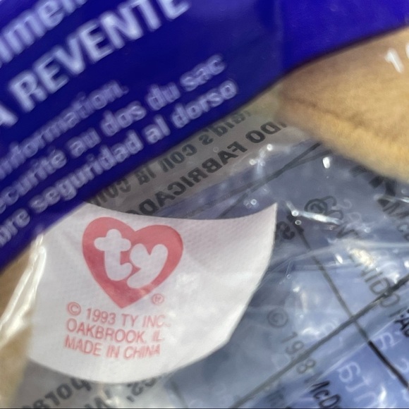 TY McDonald's Happy Meal Teenie Beanies Vintage 1993 - Picture 8 of 14